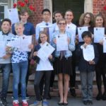 children with their certificates