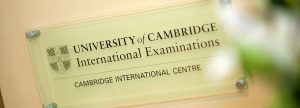 University of Cambridge sign