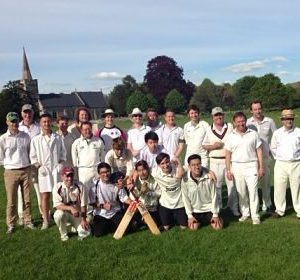 Group of cricket players