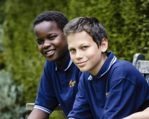 boys in their uniform