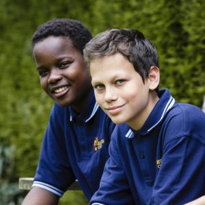 boys in their uniform