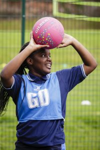 Girl With Netball