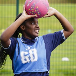 Girl With Netball