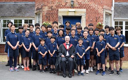 group of school boys