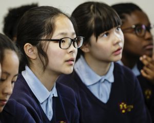 Students In Assembly